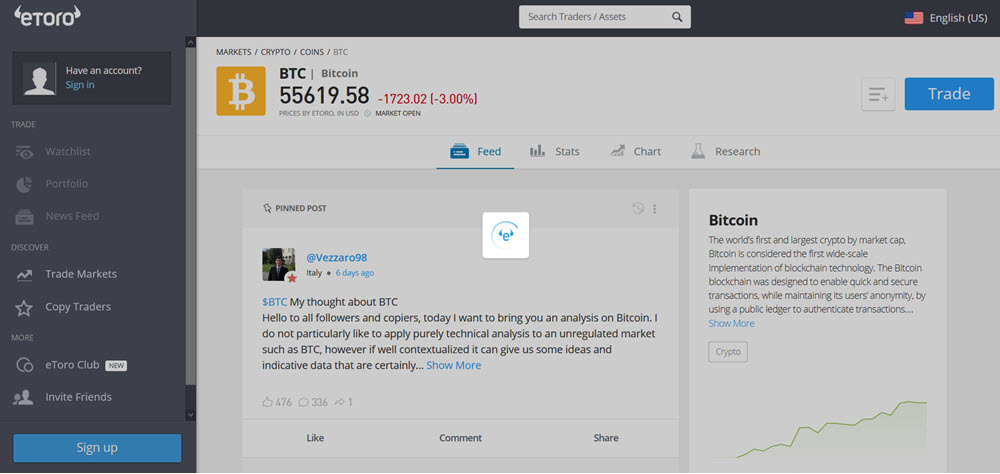 etoro bitcoin