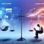 How to split capital between active trading and long term investing